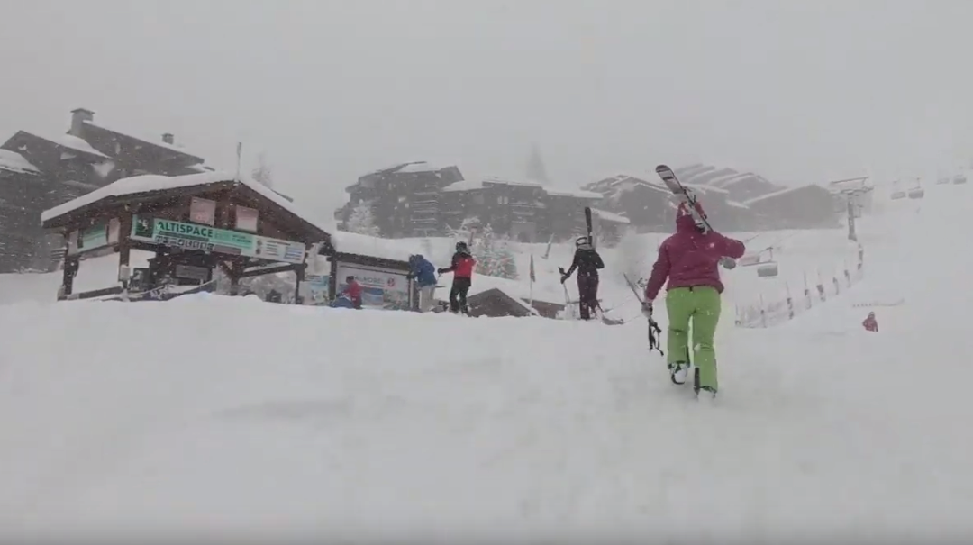Conditions idéales pour le ski de printemps à Serre Chevalier