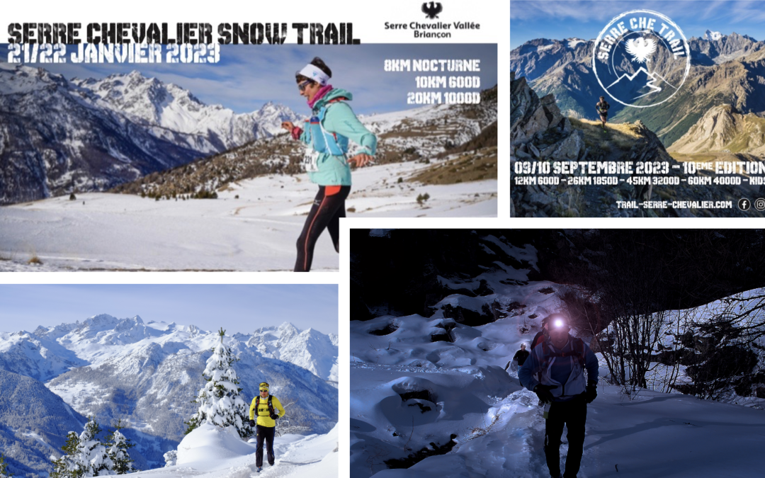 Trail Blanc Vauban et Serre Che Snow Trail en Janvier à Serre Chevalier
