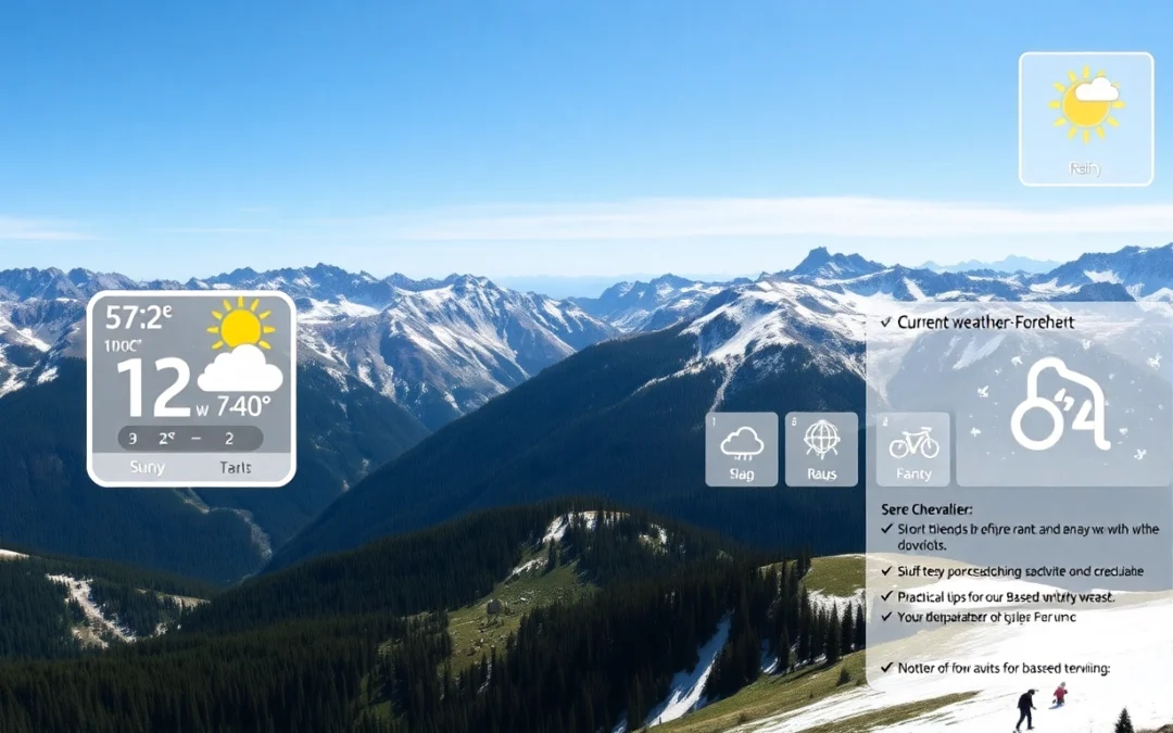 Météo à Serre Chevalier : Prévisions Actuelles et Conseils pour Vos Activités