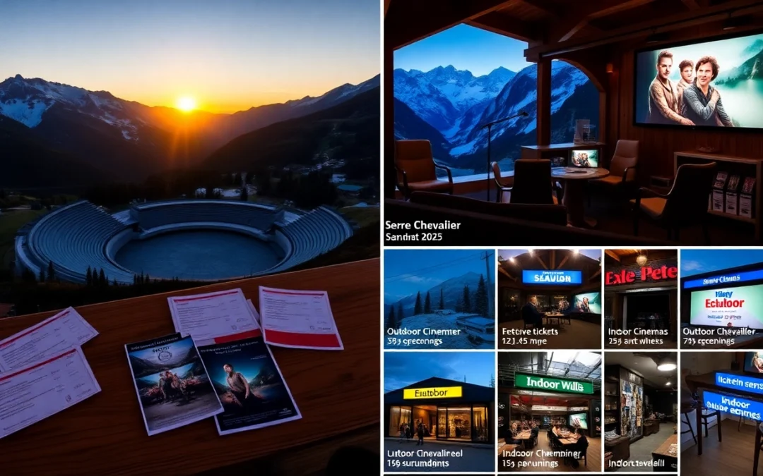 Cinéma en plein air Serre Chevalier 2025 : séances, films & infos