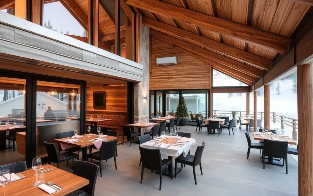 Découvrez le restaurant L&rsquo;Orée du Bois à Serre Chevalier : cuisine raffinée et cadre enchanteur