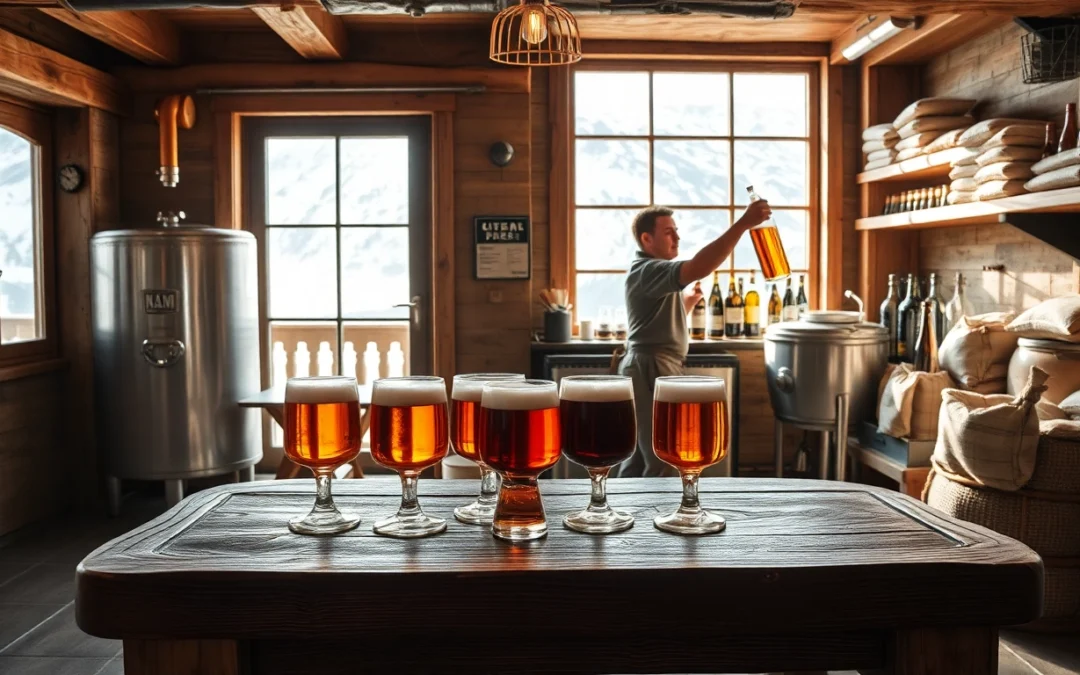 Découvrez la Brasserie des Grands Cols à Serre Chevalier : Bières Artisanales et Délices Montagnards